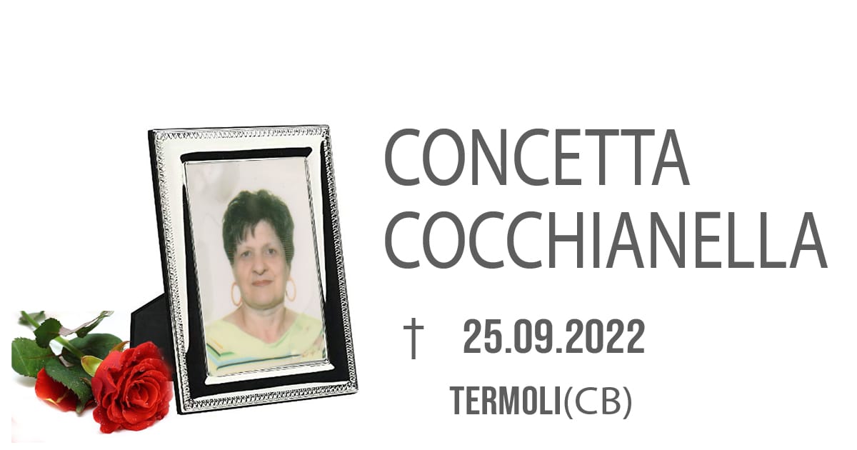 CONCETTA COCCHIANELLA 25/09/2022